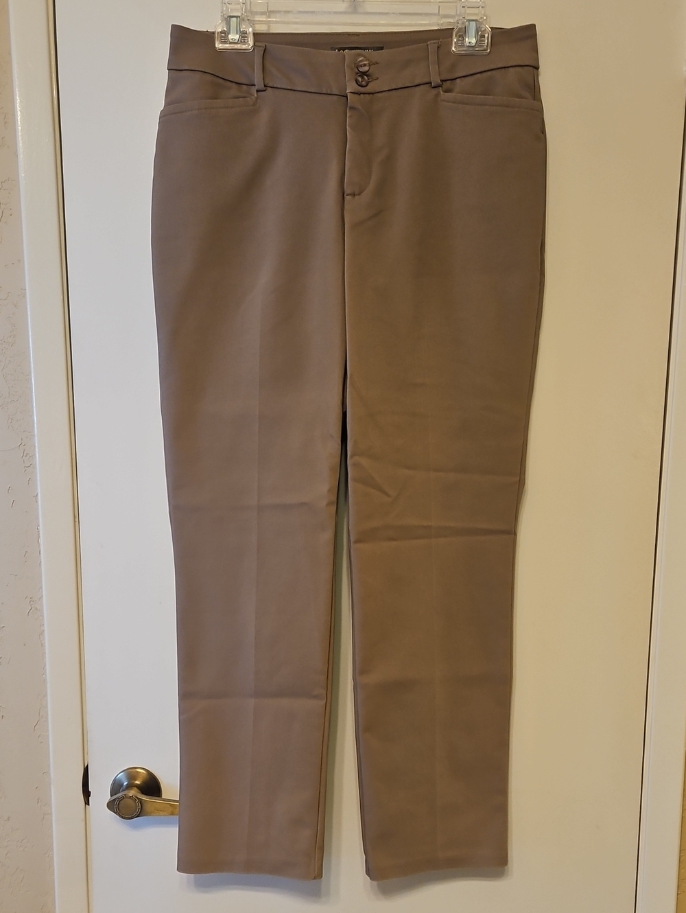 Lee Tan Midrise Dress Pants